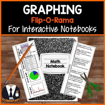 Preview of Graphing Vocabulary Interactive Notebook