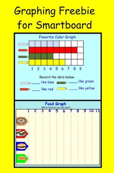 Preview of Graphing Freebie for Smartboard