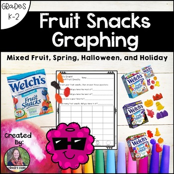 Preview of Graphing Fruit Snacks
