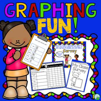 Preview of Graphing Activities: Survey Questions, Tallies, Collecting Data and Bar Graphs