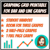 Graphing Grid Printable for Bar and Line Graphs