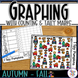 Graphing with counting, tally marks & graphing sheets - I 
