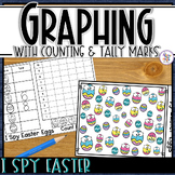 Graphing - I Spy counting, tally mark & graphing sheets - EASTER