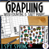 Graphing with counting, tally marks & graphing sheets - I 