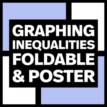 Preview of Graphing Inequalities Bulletin Board Poster and Foldable Bundle