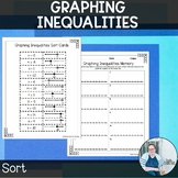 Graphing Inequalities Sort TEKS 6.9a 6.9b CCSS 6.EE.5 Math Game