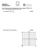 Graphing Inequalities & Systems of Equations Test with FUL