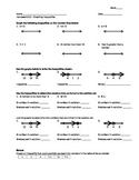 Graphing Inequalities on a Number Line - Assignment