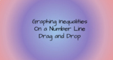 Graphing Inequalities on a Number Line Drag and Drop