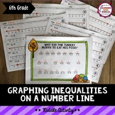 Graphing Inequalities on a Number Line Riddle Activity