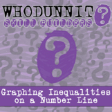 Graphing Inequalities on a Number Line Whodunnit Activity 