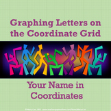 Graphing Letters on the Coordinate Grid - Your Name In Coo