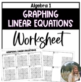 Graphing Linear Equations Algebra 1 Skills Practice Worksheet