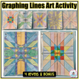 Graphing Linear Equations Mosaic Art Activity - Slope Inte