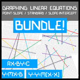 Graphing Linear Equations BUNDLE! Slope-Intercept / Standa