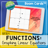 Graphing Linear Equations Boom Cards - Distance Learning Capable