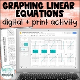 Graphing Linear Equations Digital and Print Activity for G