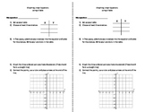 Graphing Linear Equations: Graphic Organizer