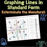 Graphing Linear Equations in Standard Form - Fun Monsters 