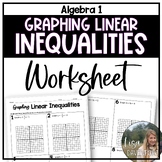 Graphing Linear Inequalities Algebra 1 Skills Practice Worksheet