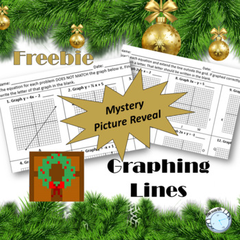 Preview of Graphing Lines Freebie