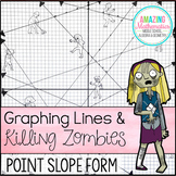 Graphing Lines & Zombies ~ Graphing Lines in Point Slope Form Activity