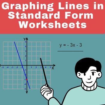 Preview of Graphing Lines in Standard Form - Sketch the Graph of Each Line-Linear Equations