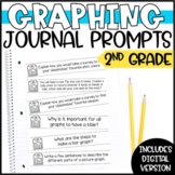 Graphing Math Journal Prompts - 2nd Grade