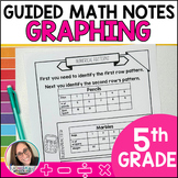 Graphing Math Notes - Test Prep - Guided Math Notes - Math