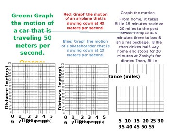 Preview of Graphing Motion