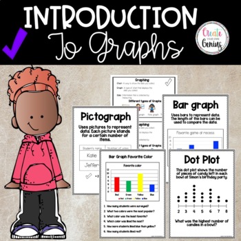 Preview of ⭐️All about Graphs & Data| Graphing Tally, Picto, Bar, Dot Plot & Frequency