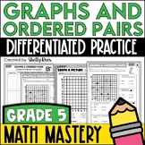 Coordinate Plane and Graphing Ordered Pairs Worksheets