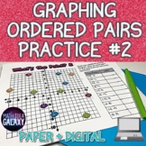 Graphing Ordered Pairs in Coordinate Plane Activity #2