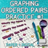 Graphing Ordered Pairs in Coordinate Plane Activity