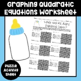 Graphing Parabola's Puzzle Worksheet