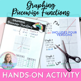 Graphing Piecewise Functions Hands-On Activity for Algebra 1