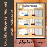 Graphing Piecewise Functions Doodle Graphic Organizer