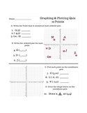 Graphing & Plotting on the Coordinate Plane