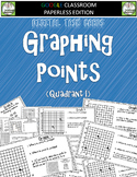 Graphing Points Digital Task Cards 5.G.1 and 5.G.2 - Dista
