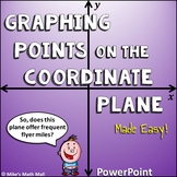Graph Points on the Coordinate Plane Made Easy (PowerPoint Only)