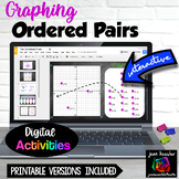 Graphing Ordered Pairs on Coordinate Plane Digital Activit