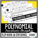 Graphing Polynomial Functions | Flip Book