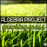 Graphing Grass Algebra Linear Equations STEM Project