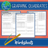 Graphing Quadratic Equations (Standard Form) - Worksheets