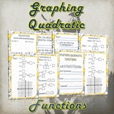 Graphing Quadratic Functions - (Guided Notes and Practice)
