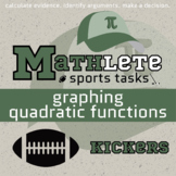 Graphing Quadratic Functions Printable & Digital Activity 