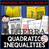 Graphing Quadratic Inequalities Independent Practice Folda