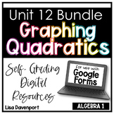 Graphing Quadratics Digital Assignment Bundle Google Forms