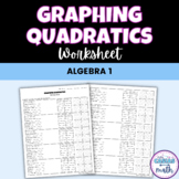 Graphing Quadratics and Key Features of Quadratic Function