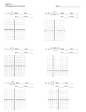 Graphing Rational Functions Worksheets & Teaching Resources | TpT